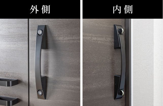 プッシュプルドアハンドル
