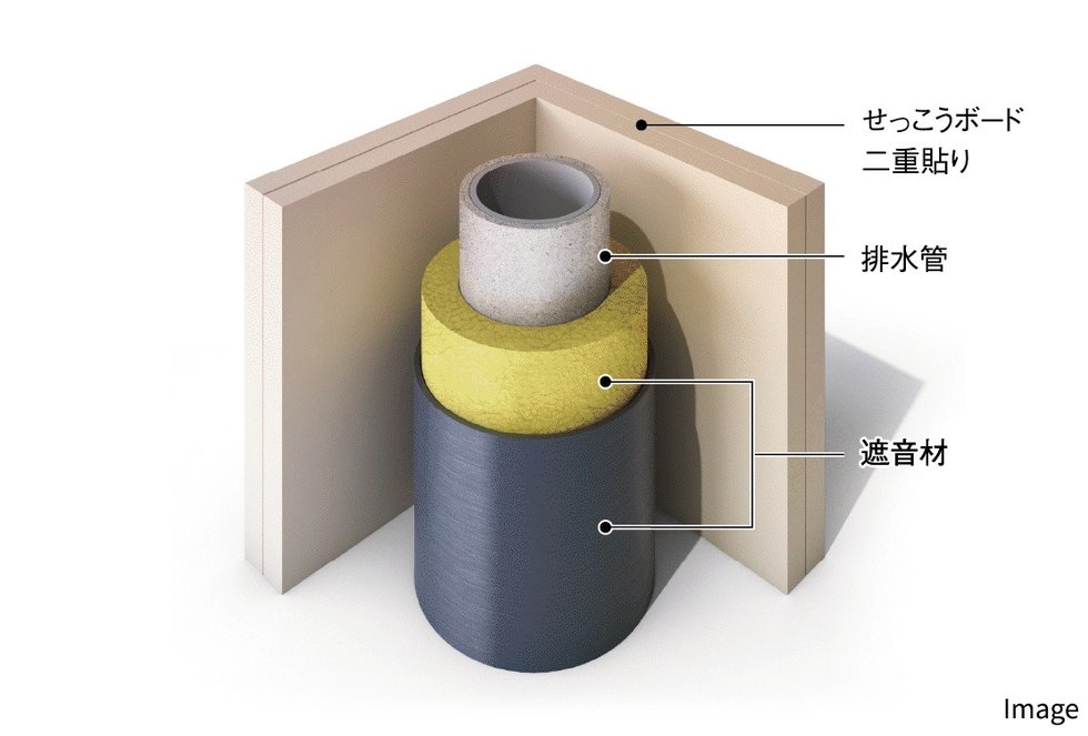 排水管の遮音