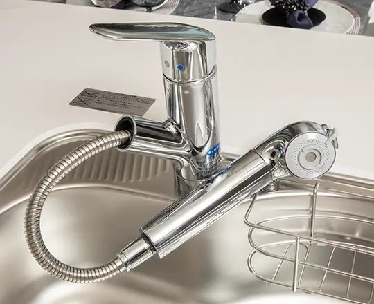 浄水器一体型シャワー水栓