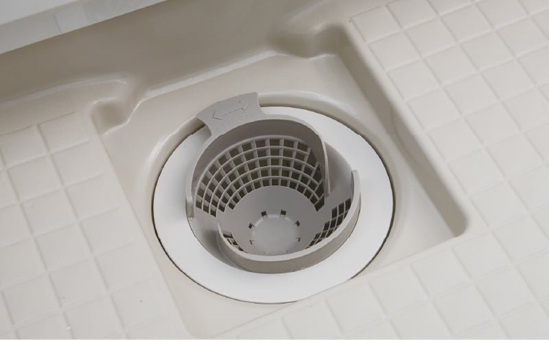 パッとくるりんポイ排水口