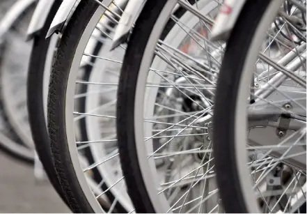 屋内自転車置場