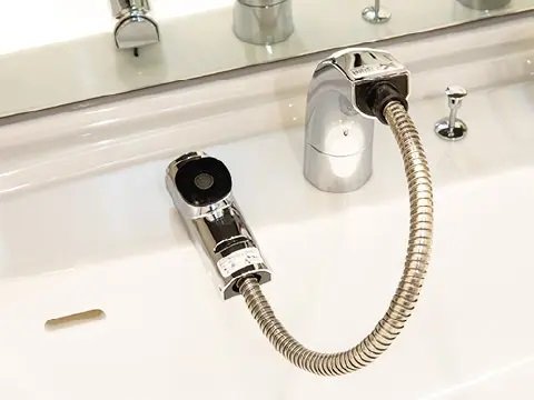 ホース付シングルレバー混合水栓