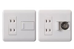 リビングにガスコンセント