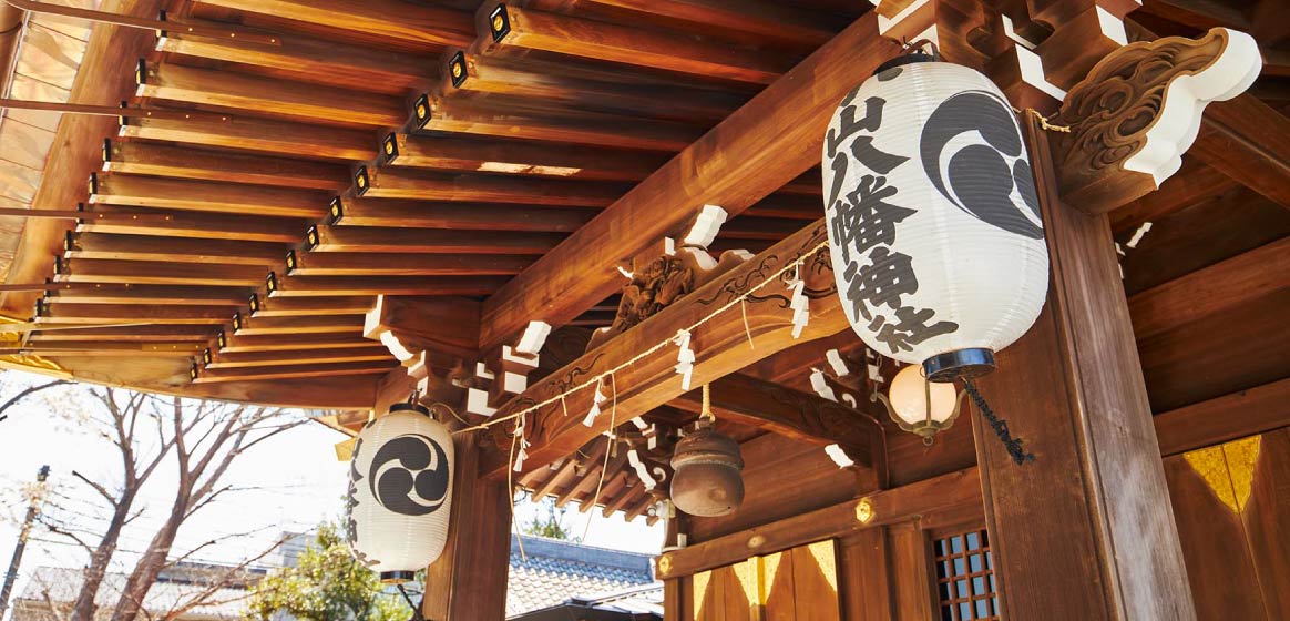 神社と調和するデザイン