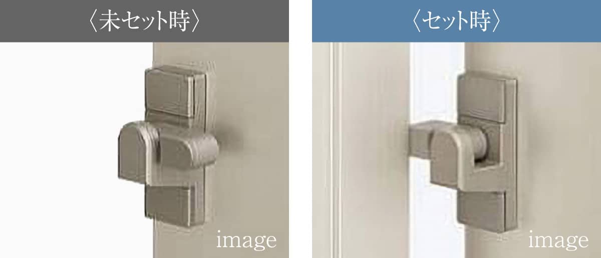 窓指はさみ防止仕様