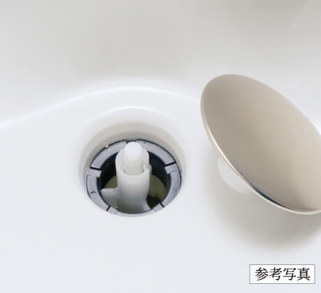 フランジレス排水口（浴槽）