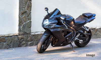 02 バイク置場