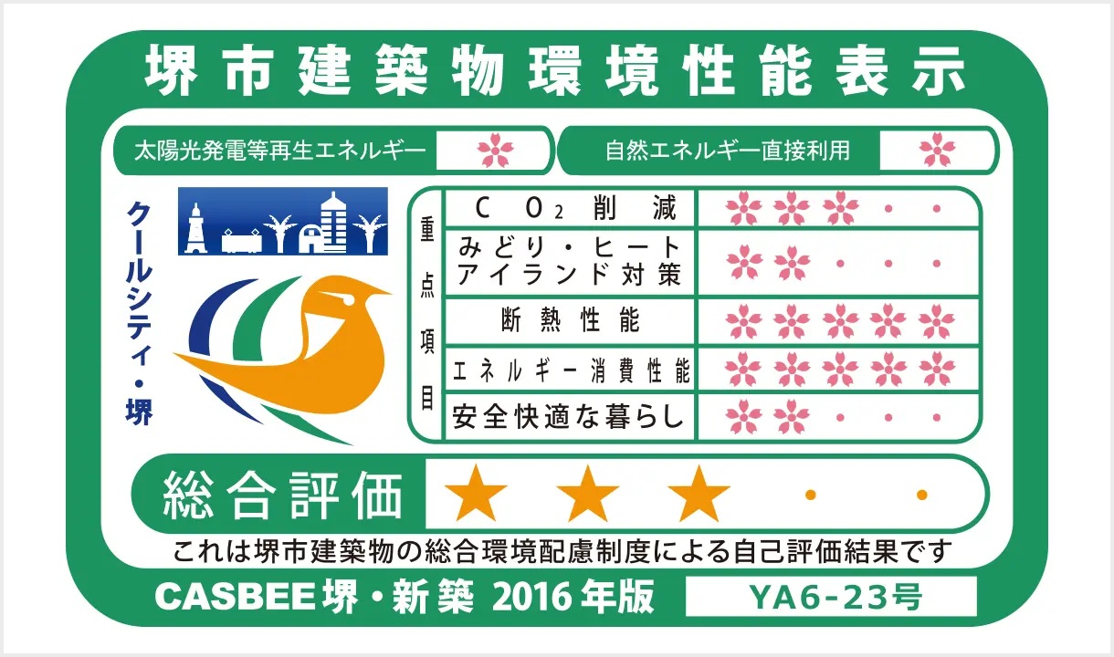 環境に優しい建物「CASBEE」