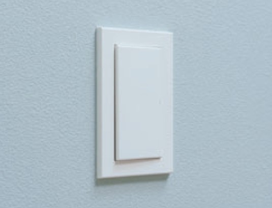 操作がしやすいワイドスイッチ