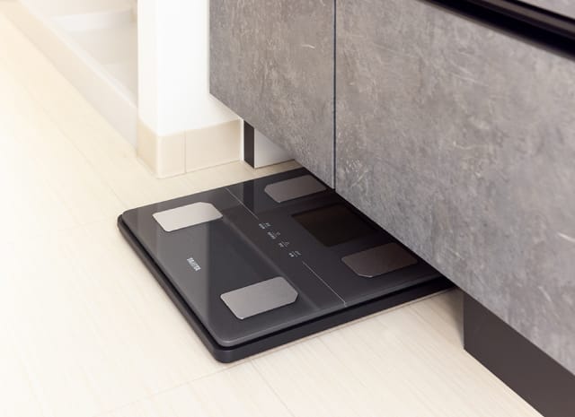 ヘルスメーター収納