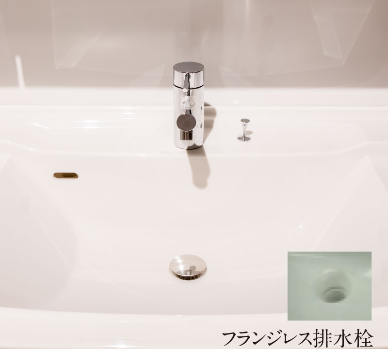 人造大理石天板・ボウル一体型カウンター