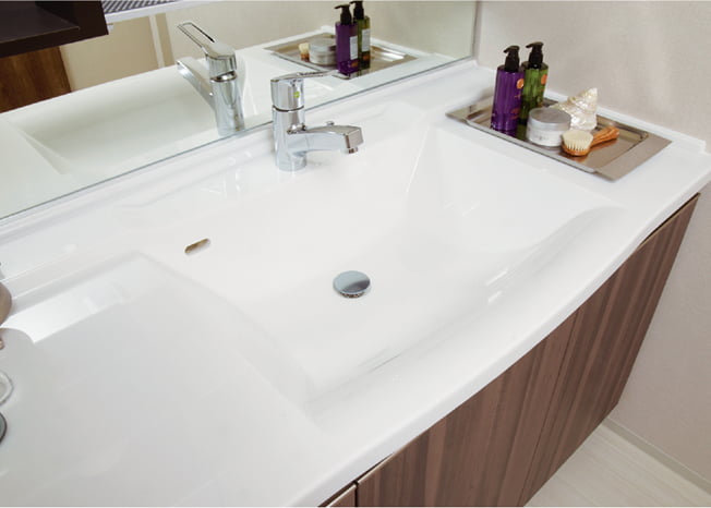 ボウル一体型カウンター