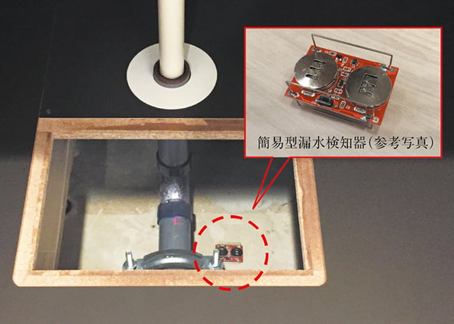 簡易型漏水検知器