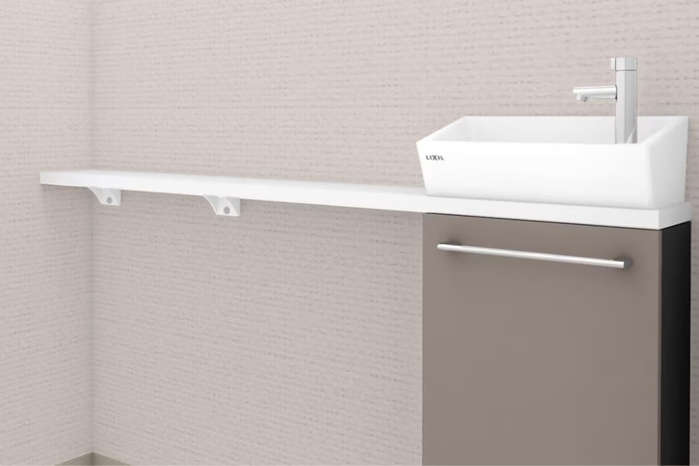 手洗いカウンター付トイレ