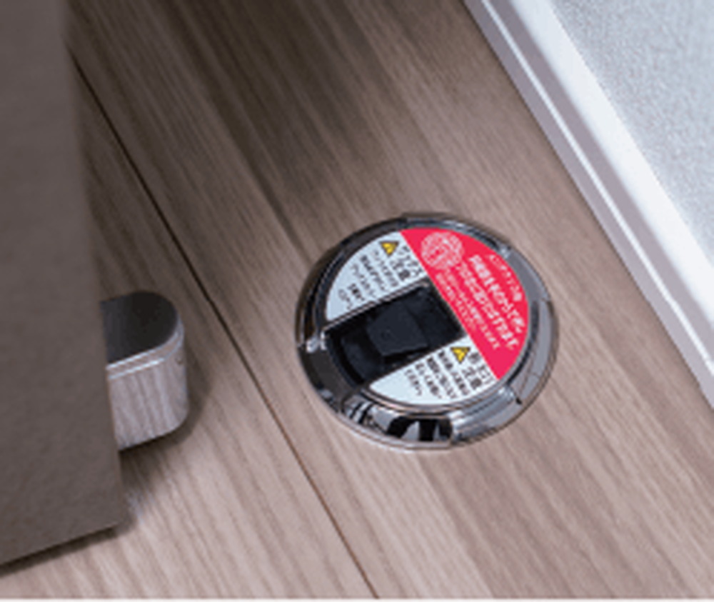 回転式ドアストッパ