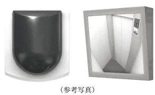 【 エレベーター内防犯カメラ・1階乗り場モニター 】