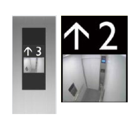 エレベーターモニター