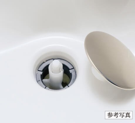 フランジレス排水口（浴槽）