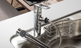 浄水器一体型節湯C1ハンドシャワー水栓