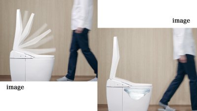オート開閉・オート便器洗浄
（便ふた閉止後便器洗浄モード追加）