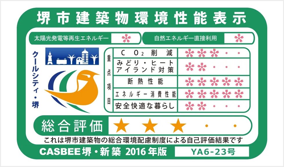 環境に優しい建物「CASBEE」