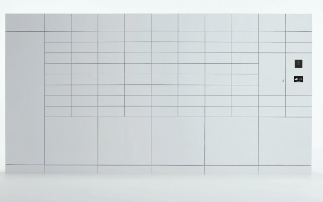 メールボックス一体型宅配ロッカー