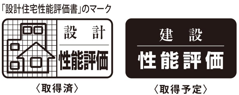 住宅性能評価取得（予定）