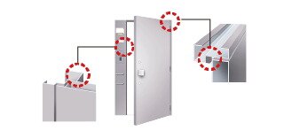 耐震仕様の玄関ドア