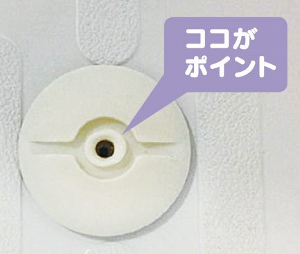 楕円形の洗浄ノズル