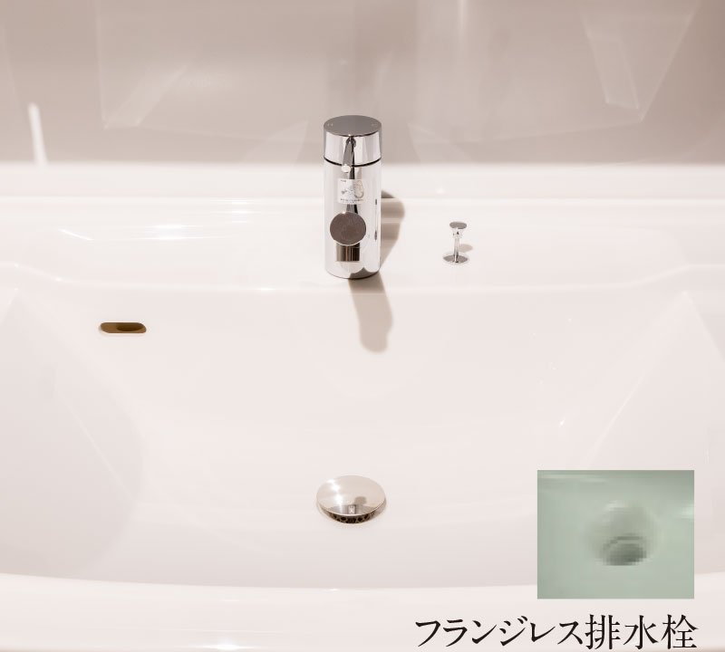 人造大理石天板・ボウル一体型カウンター
