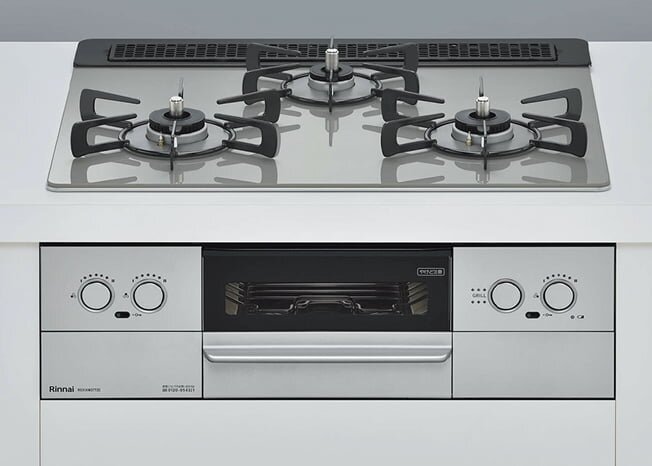 ガラストップ温調機能付
セーフティコンロ