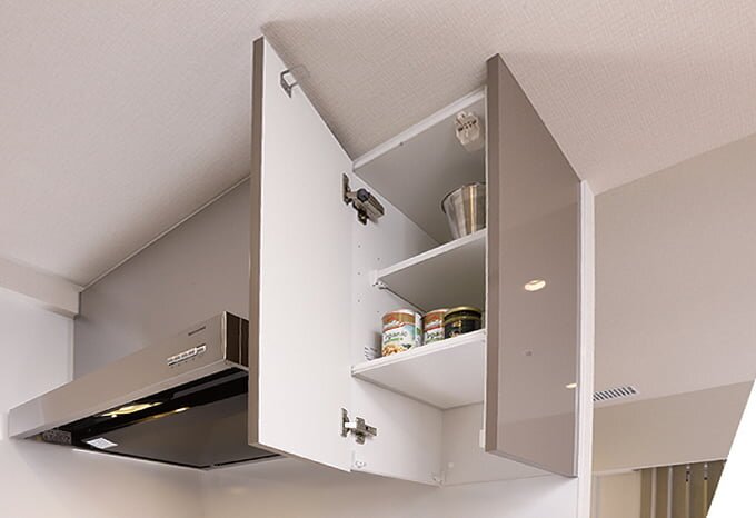 ハーフ吊戸収納(底板脱着タイプ)