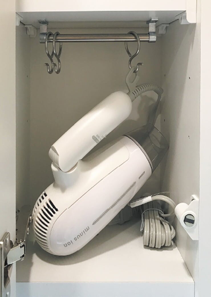 ドライヤーフック