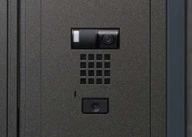 玄関前カメラ付ドアホン子機