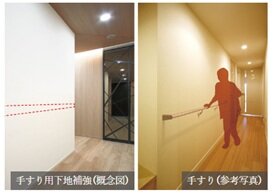 手すり用下地補強