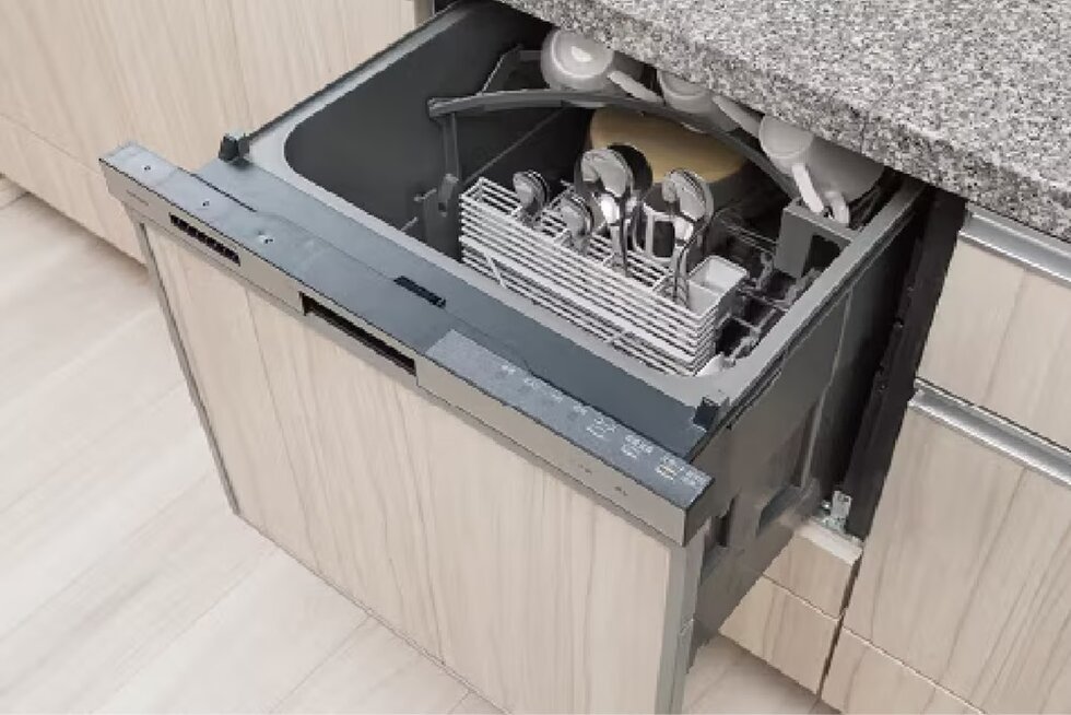 スライド式食器洗い乾燥機