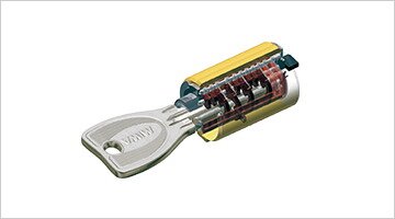 ディンプルタイプのシリンダーキー