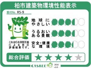 柏市建築物環境性能表示