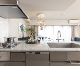 対面カウンター