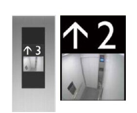 エレベーターモニター