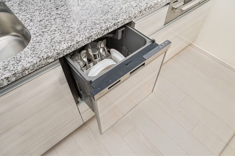スライド式食器洗い乾燥機