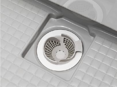 パッとくるりんポイ排水口