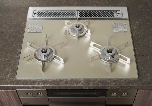 ガラストップコンロ