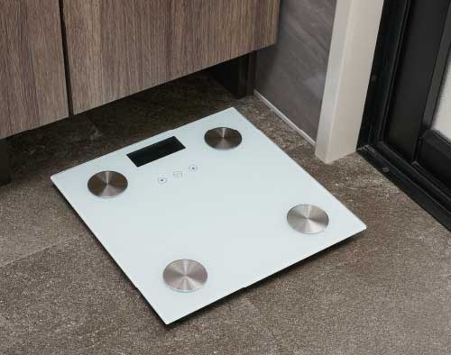 ヘルスメーター収納