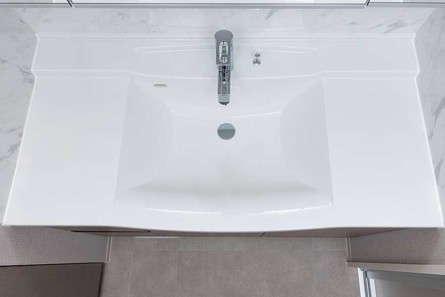 ボウル一体型カウンター