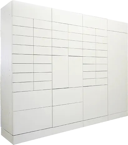 メールボックス一体型宅配ロッカー