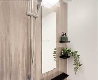 お掃除ラクラク鏡