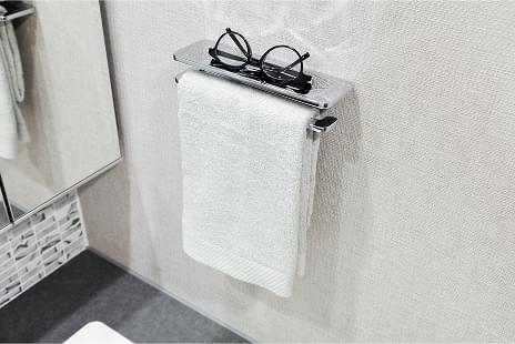 カウンター付タオルバー　「U’s+」