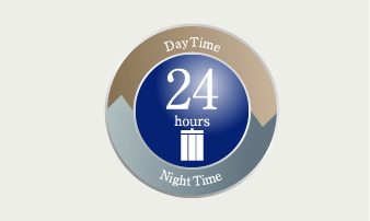 24時間ゴミ出し可能
