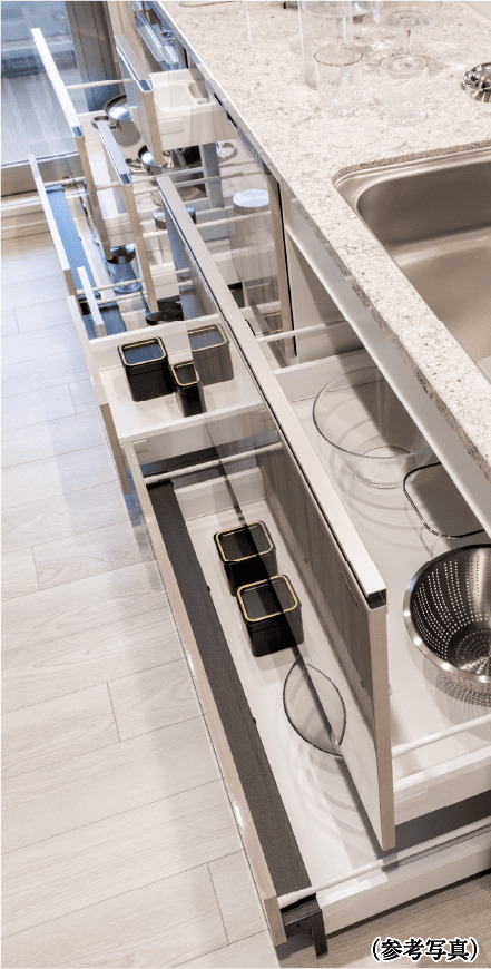 スライド式収納